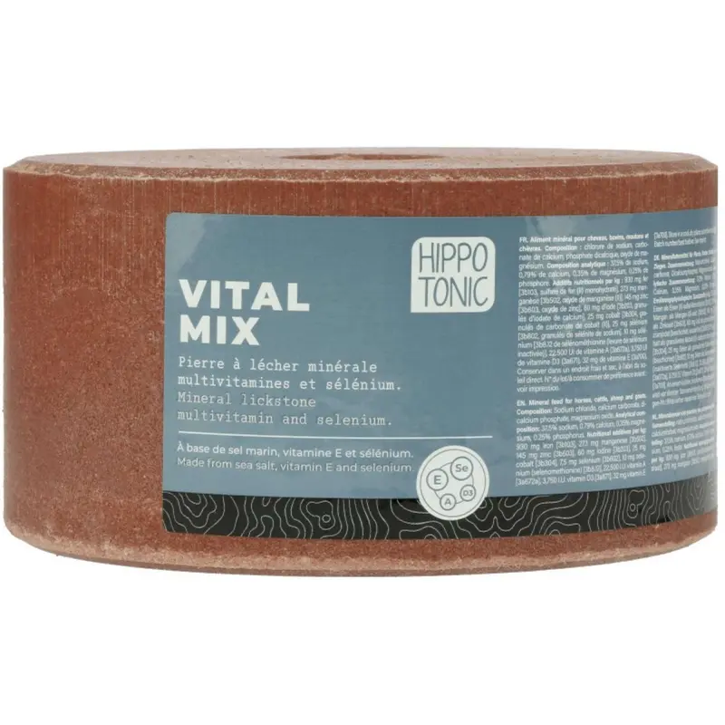 Hippotonic Vitalmix Lick Stone – Mineral Salt Block For Horses 1