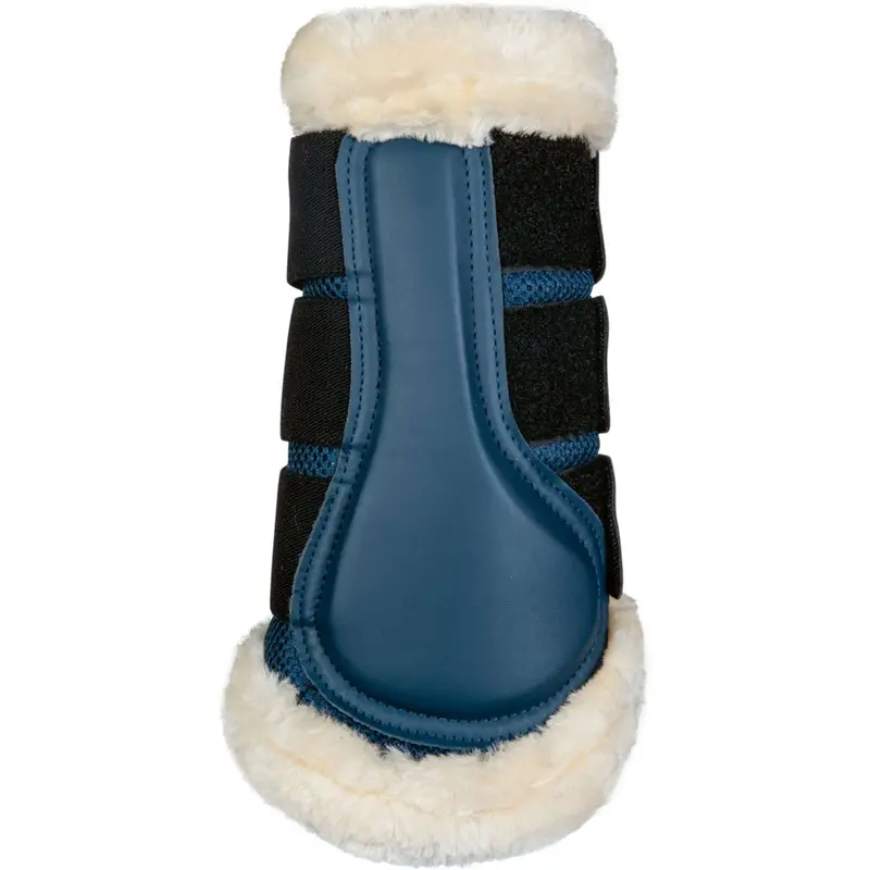 Hkm Comfort Mesh Horse Boots – Dark Blue 1