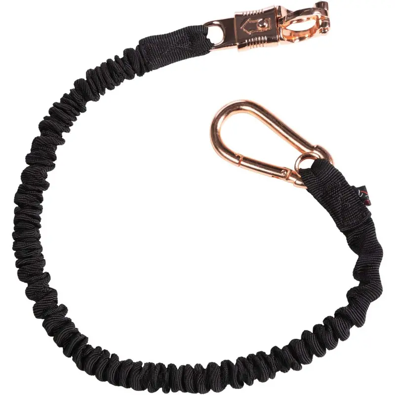 Hkm Elastic Tie-Down Rope – Black & Rose Gold 1