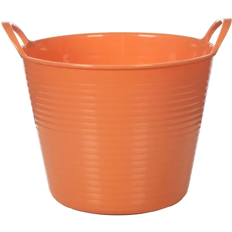 Hkm Hobby Horsing Feeding Bucket – Orange 1