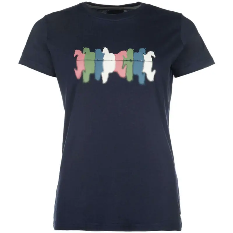 Hkm Mirror Dark Blue T-Shirt 1