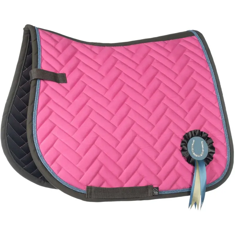 Hkm Nele Dressage Saddle Pad – Pink 1
