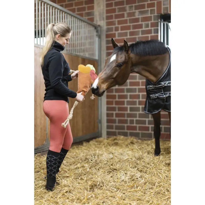 Hkm Orange Ice Cream Horse Plush Toy 1