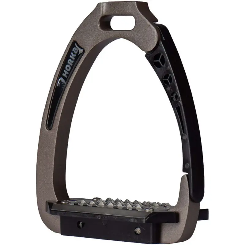 Horka 5-Star Safety Stirrups In Brown 1