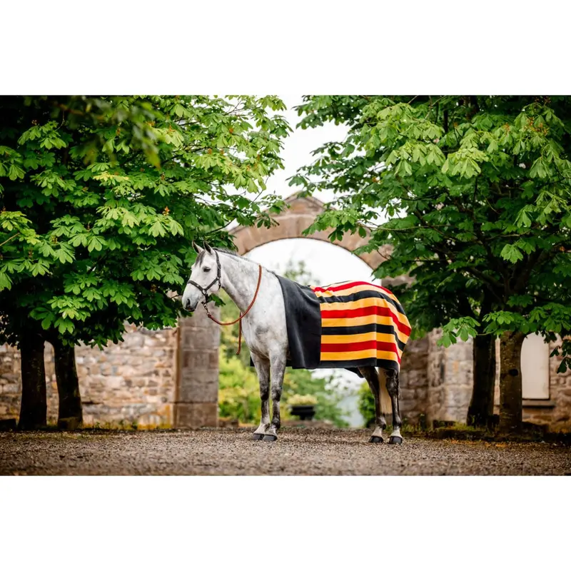 Horseware Newmarket Witney Fleece Stable Blanket In Gold 1