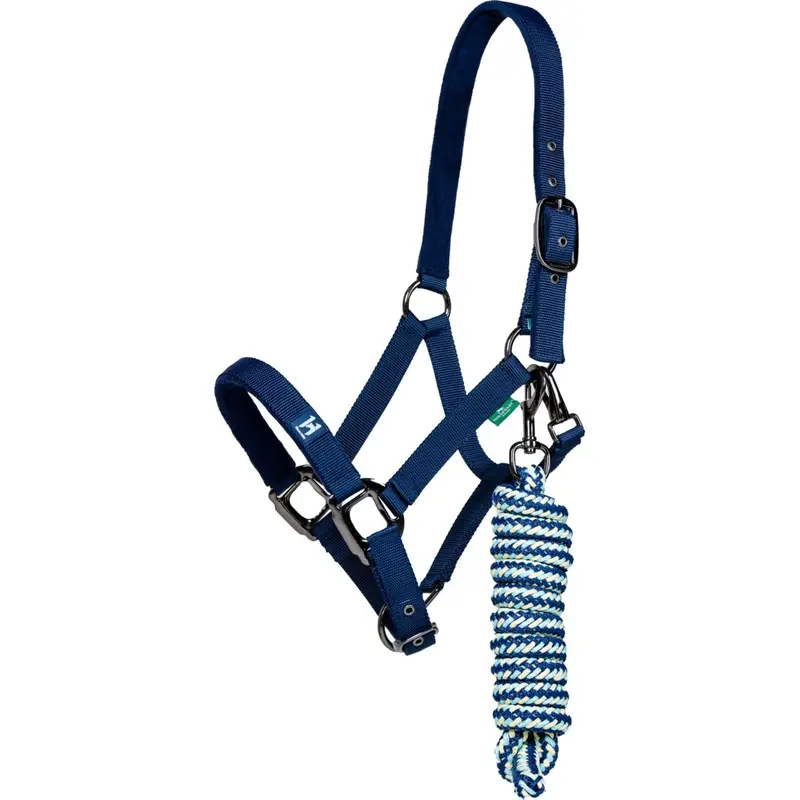 Horseware Newmarket Witney Lead Ropes & Lunge Lines – Navy 1