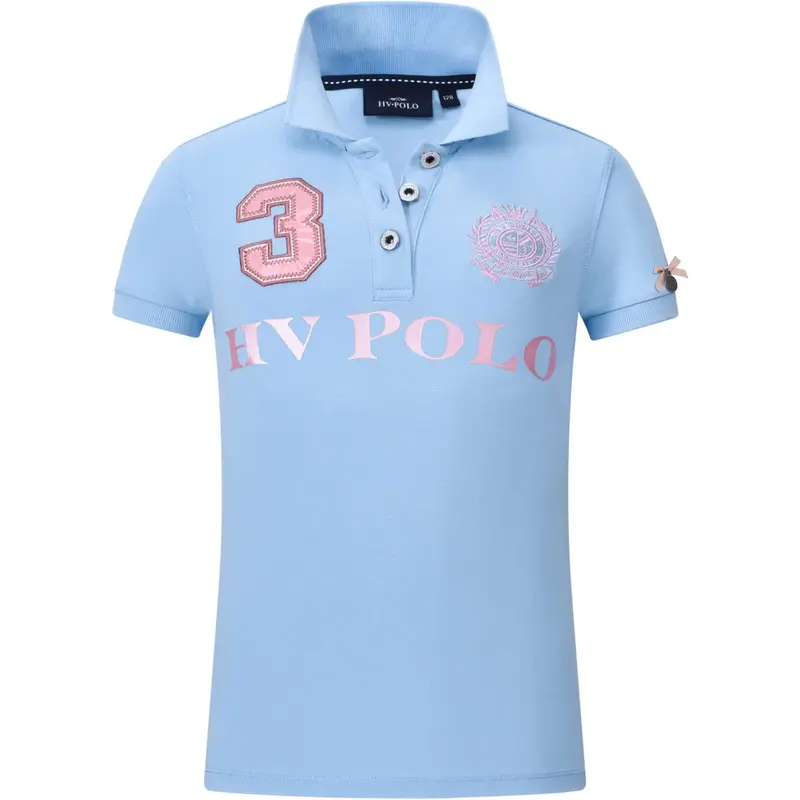 Hv Polo Favouritas Eq Kids Riding Polo In Powder Blue 1