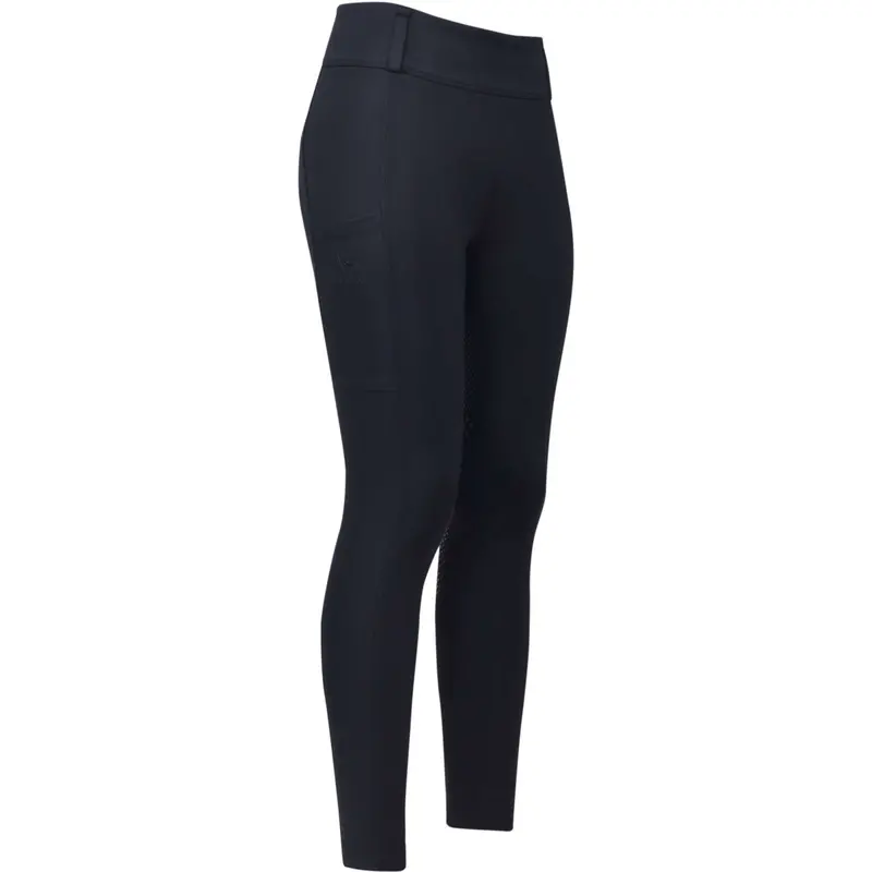 Hv Polo Full-Grip Riding Leggings For Women - Black 1