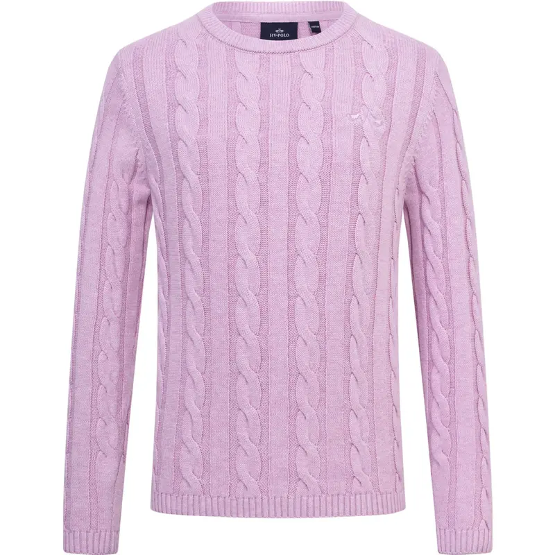 Hv Polo Kids Hooded Sweatshirt - Pretty Pink 1