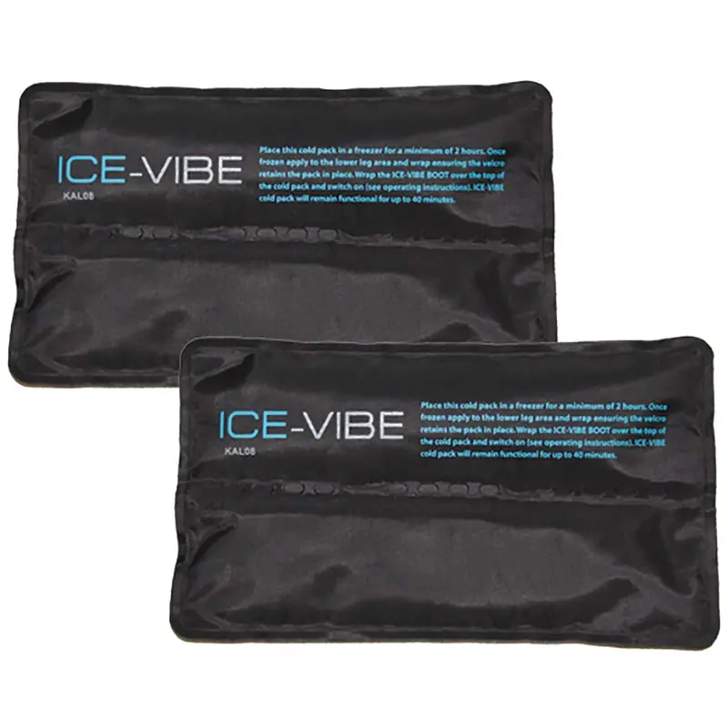 Ice-Vibe Cold Therapy Packs Ii Set Of 2 Black 1