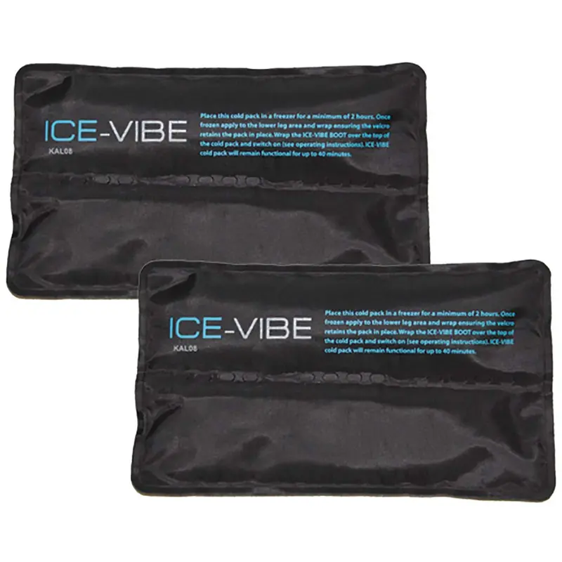 Ice-Vibe Hock Cold Therapy Packs – Black & Aqua 1