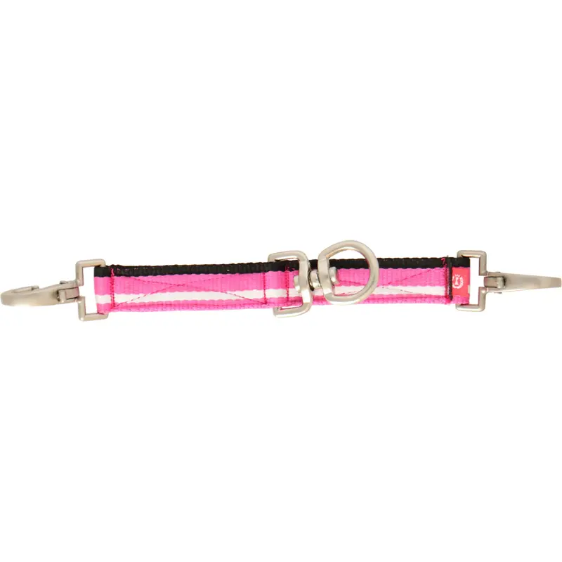 Imperial Riding Neon Pink Nylon Lunge Line For Bit Attachment 1