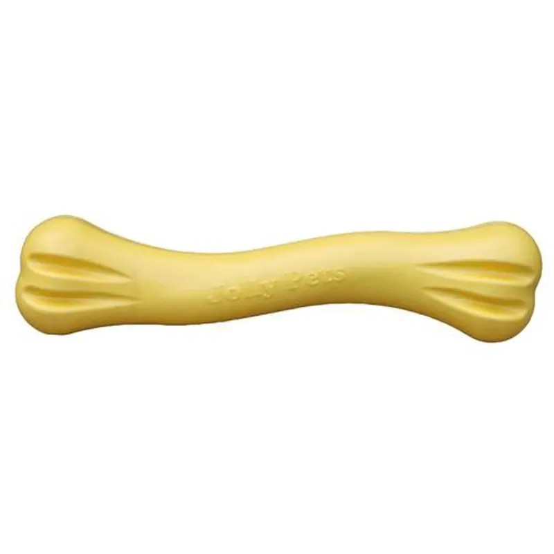 Jolly Pets Tpe Chew Bone – Yellow 1
