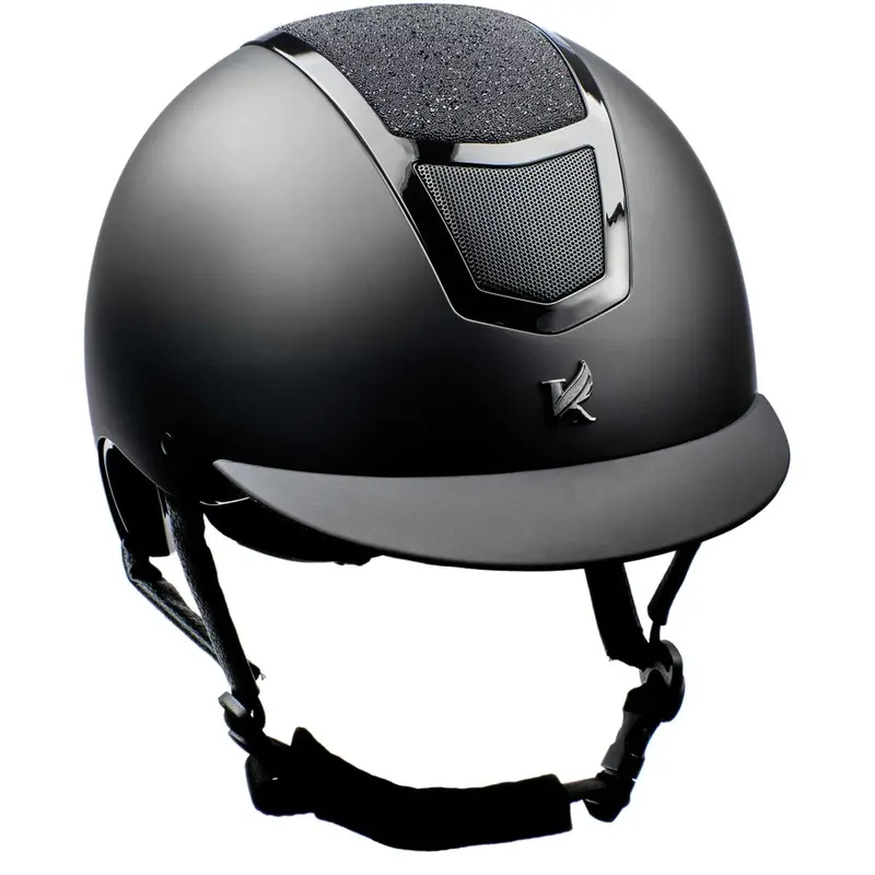 Karben By Shires Valentina Black Helmet – Elegant Bombé Fit 1