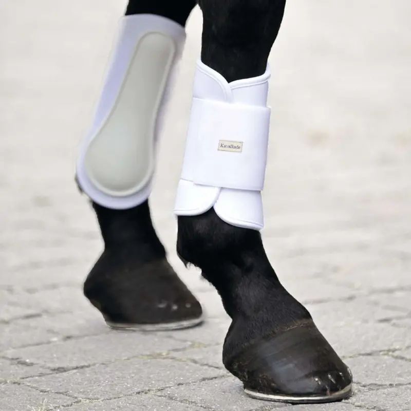 Kavalkade White Softy Front Tendon Boots 1