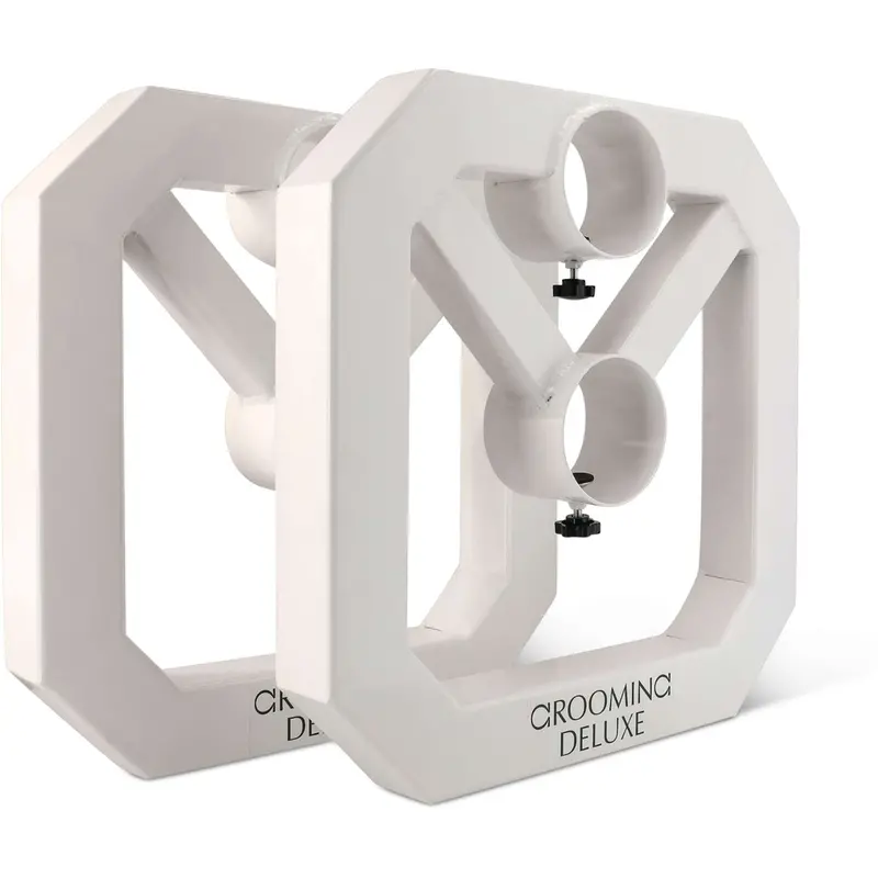 Kentucky Horsewear Pair Of Adjustable Cavaletti Blocks – White 1
