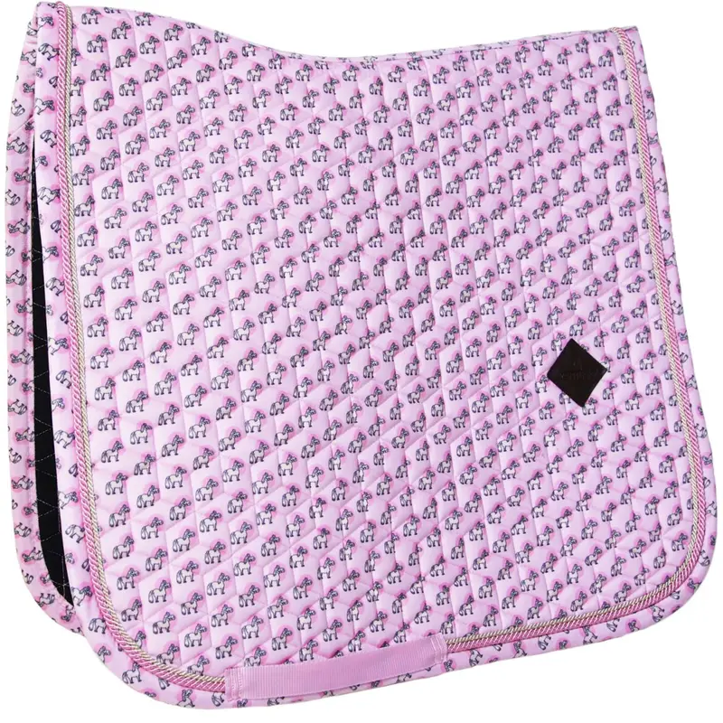 Kentucky Horsewear Sammy Dressage Saddle Pad – Vintage Rose 1