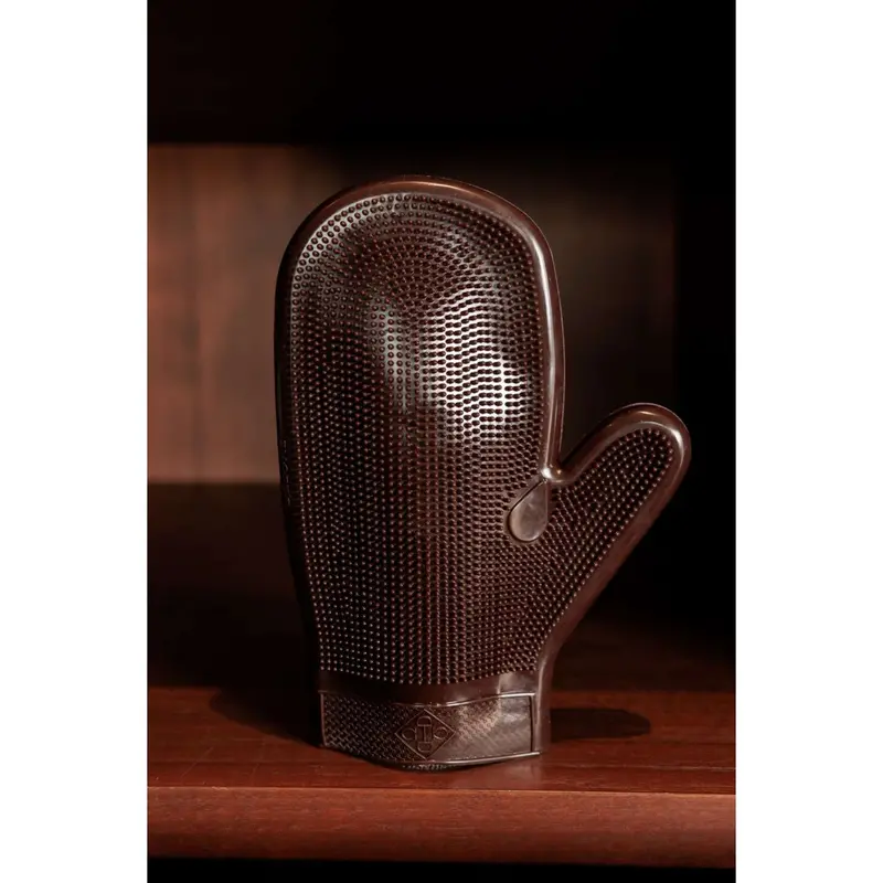 Kentucky Rubber Grooming Glove – Brown 1