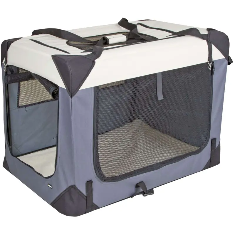 Kerbl Journey Travel Carrier – Gray/Beige 1