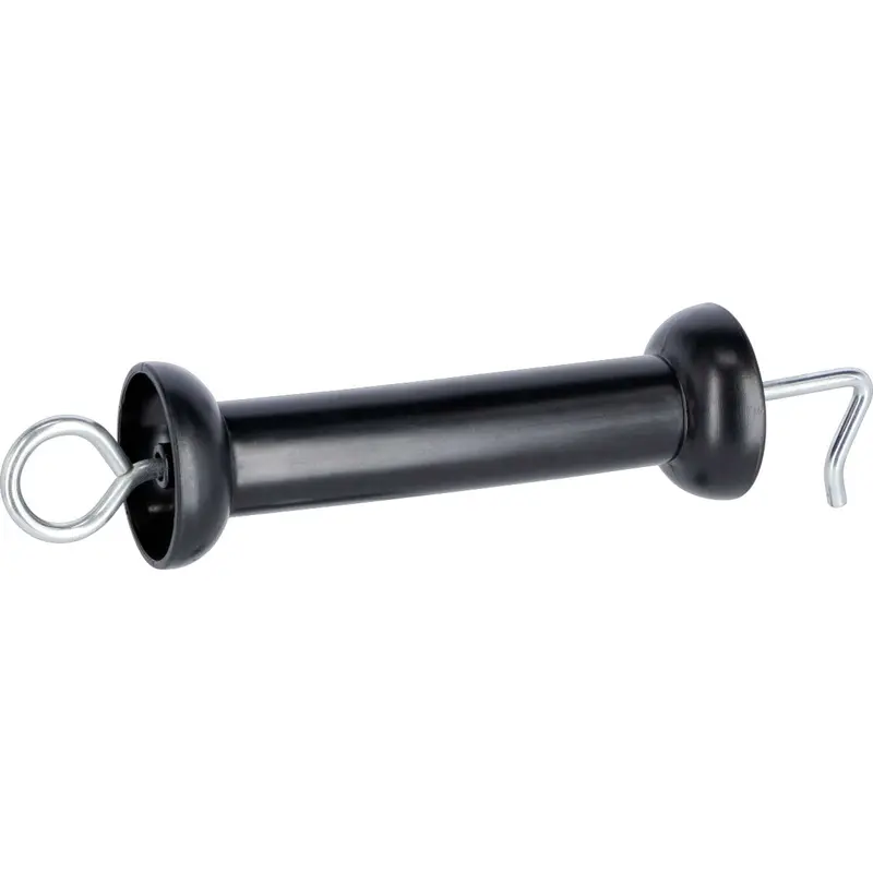 Kerbl Soft-Grip Gate Handle With Hook Black 1