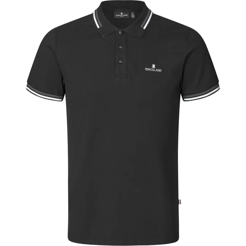 Kingsland Classic Polo Shirt – Men’S Black 1