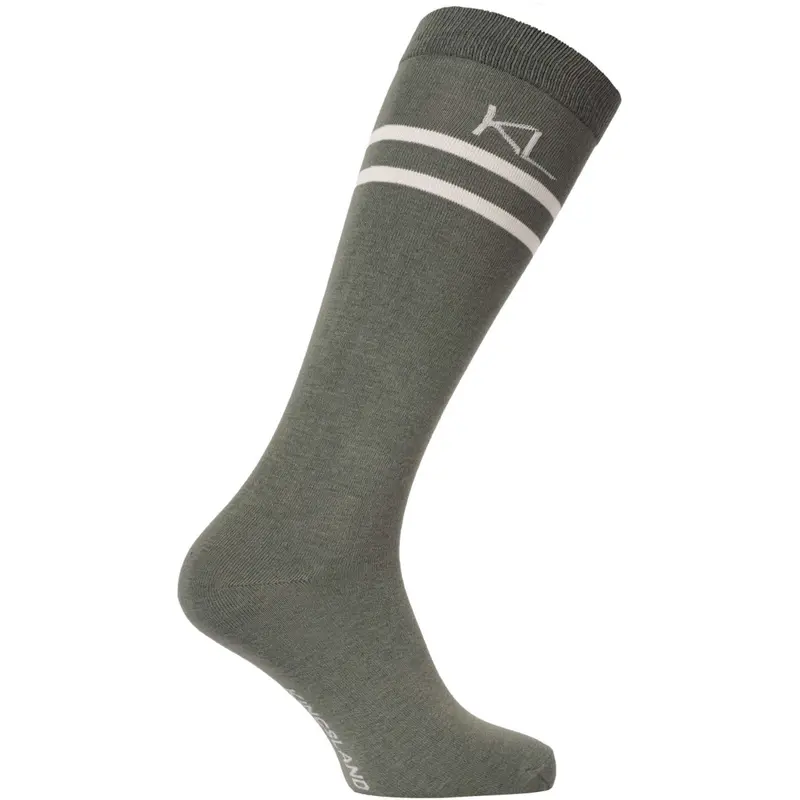 Kingsland Coolmax Riding Socks Kllizette In Green Agave 1