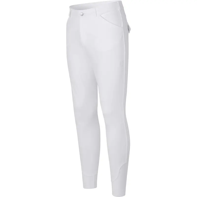 Kingsland Kent Knee-Grip Riding Tights – White 1