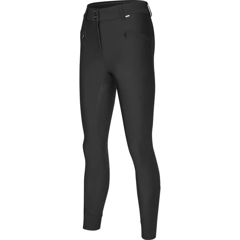 Kingsland Klkerry Seamless Full-Grip Riding Tights In Black 1