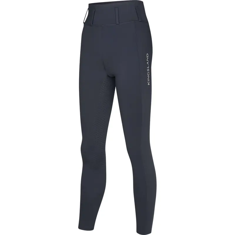 Kingsland Klleann F-Tec 5 Full-Grip Riding Leggings – Navy Blue 1