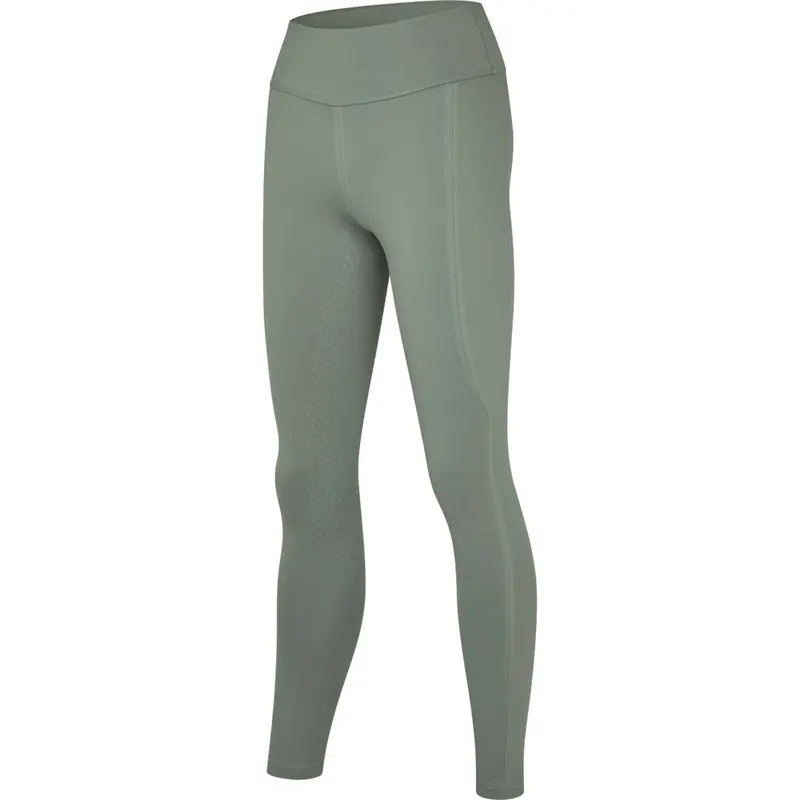 Kingsland Kllouisa Waterproof Riding Leggings – Full-Grip Green Agave 1