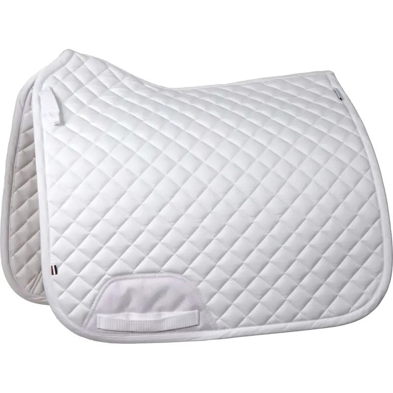 Kingsland Natan Dressage Saddle Pad In White 1