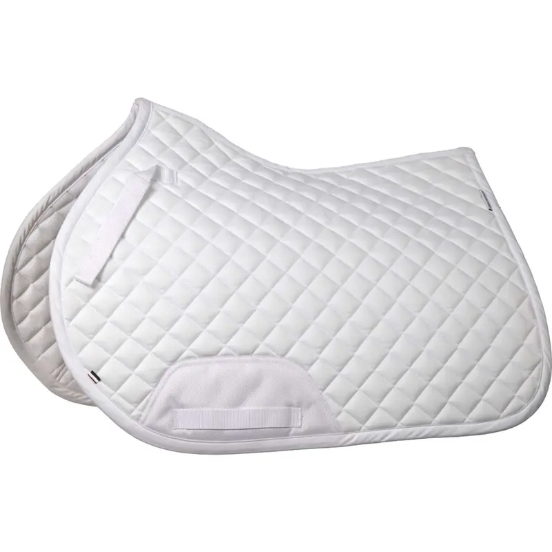 Kingsland Natan Jumping Saddle Pad In White 1