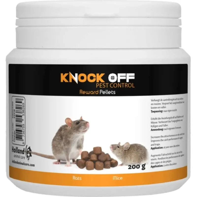 Knock Off Reward Rodent Treat Pellets – For Mice & Rats 1