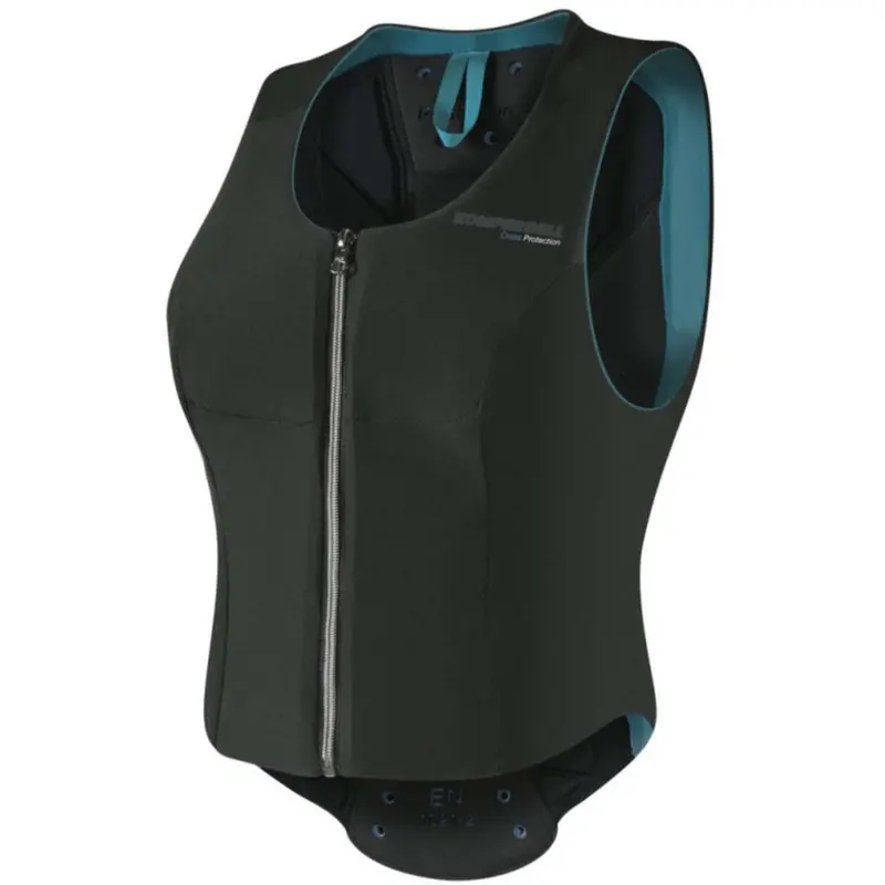 Komperdell Slim Flexfit Protective Vest In Black And Blue 1