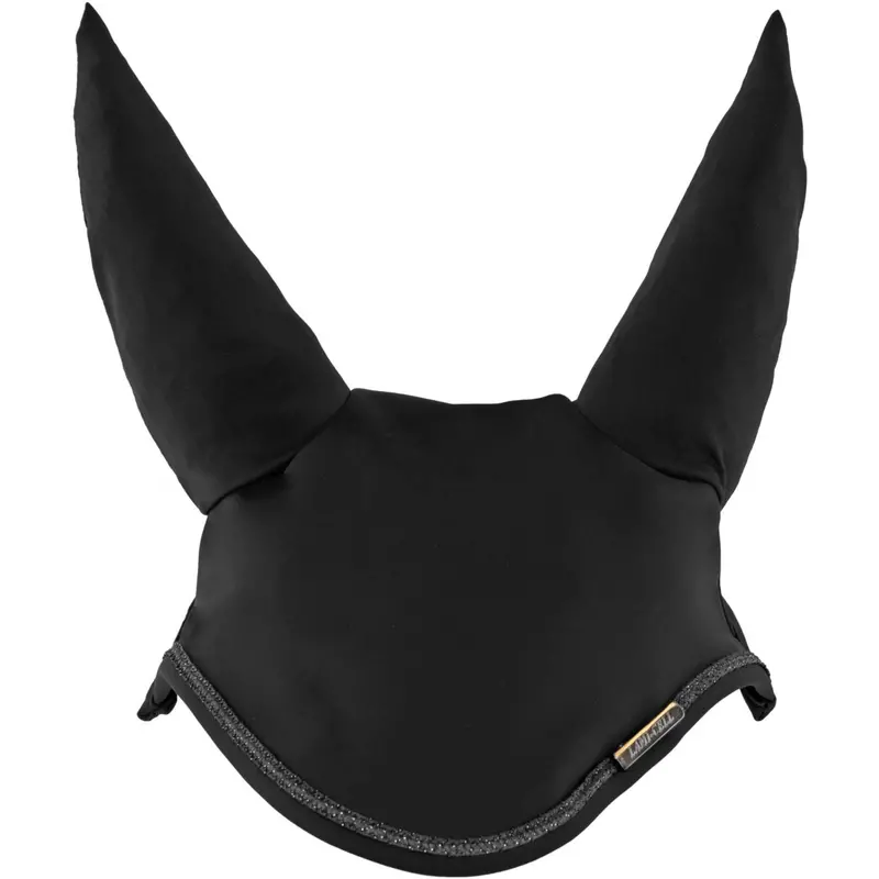 Lami-Cell Midnight Black Fly Mask For Horses 1