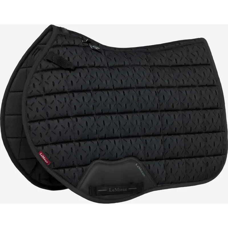 Lemieux 3D Mesh Self-Cooling Square Jump Saddle Pad – Black 1