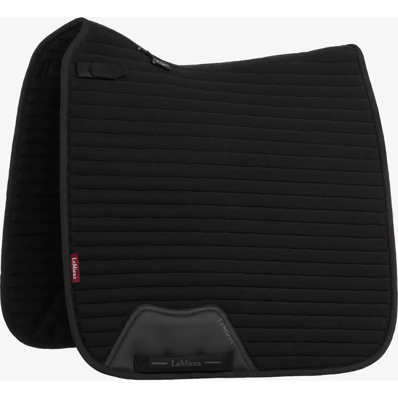 Lemieux Air-Tek Mesh Dressage Square Saddle Pad – Black 1