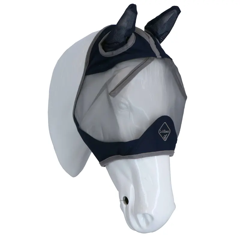 Lemieux Armourshield Pro With-Ears Navy Fly Mask 1