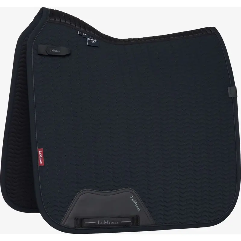 Lemieux Essence Dressage Saddle Pad – Black 1
