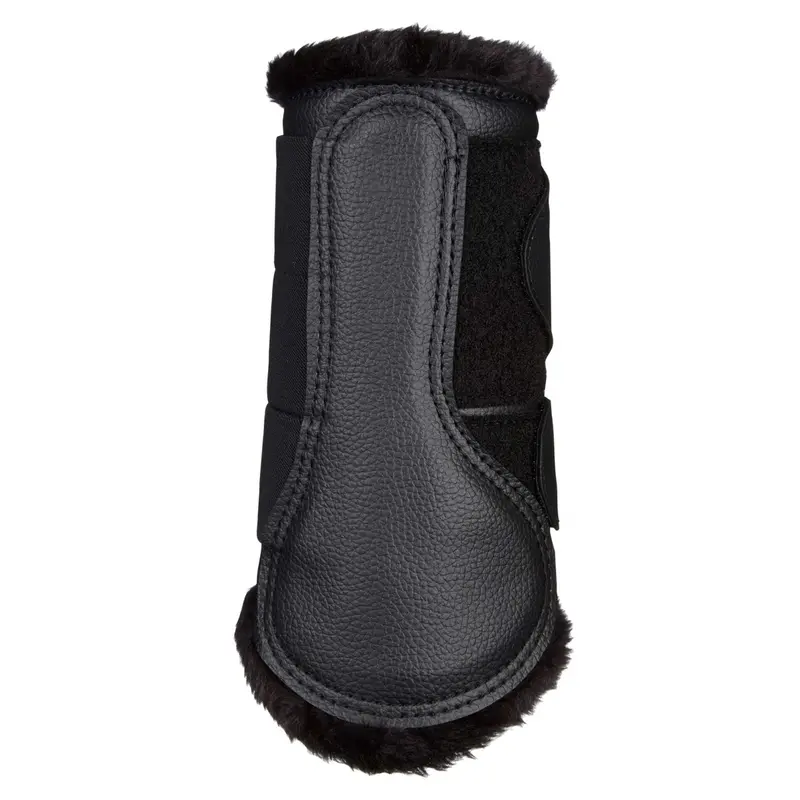 Lemieux Fleece Brushing Boots In Black 1