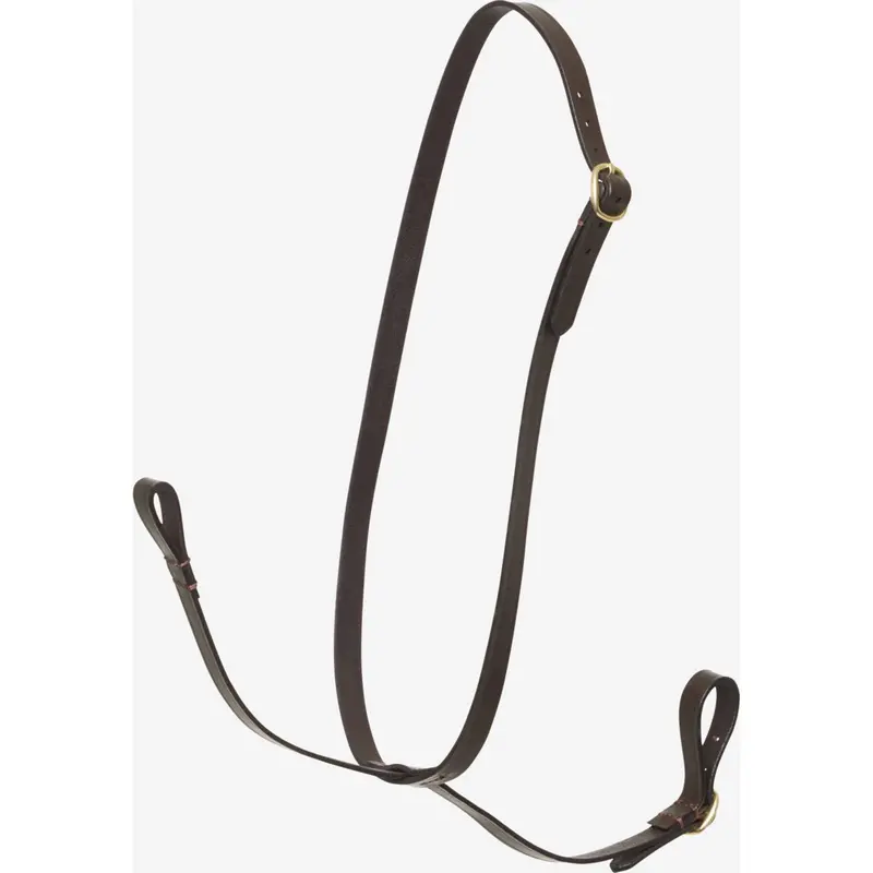 Lemieux Hobby Horse Standing Martingale – Brown Leather 1