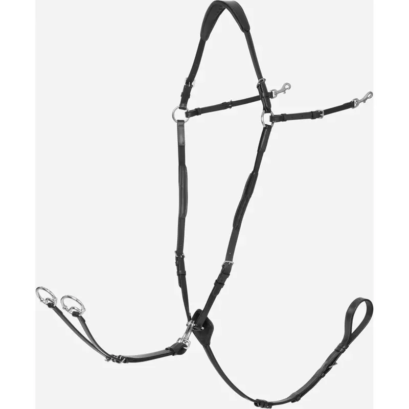 Lemieux Kudos Detachable Breastplate Martingale – Black 1