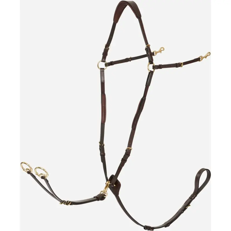 Lemieux Kudos Detachable Martingale Breastplate – Havana 1