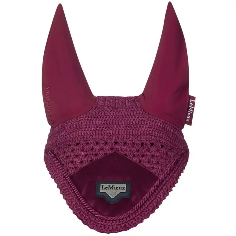Lemieux Loire Fly Mask In Mulberry 1