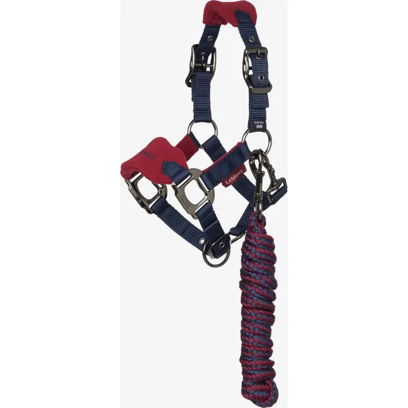 Lemieux Mini Vogue Bridle Set In Bordeaux 1