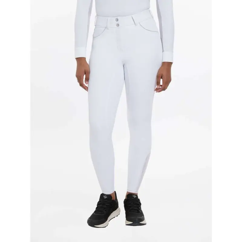 Lemieux Victoria Silicone Grip Riding Tights – Off-White 1
