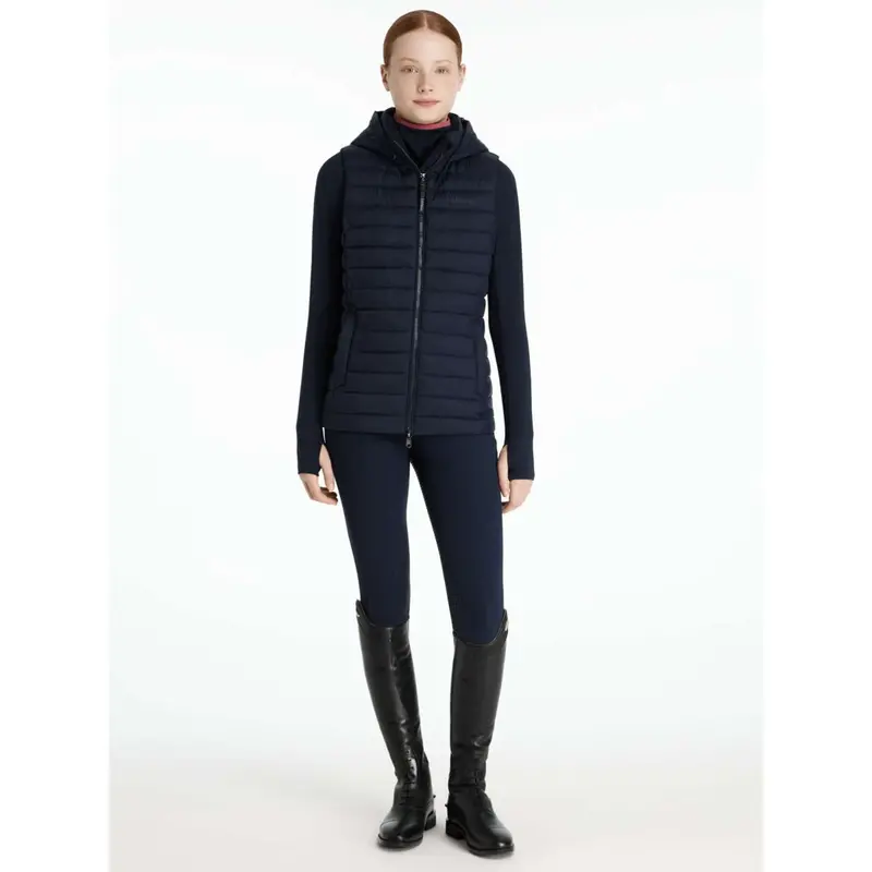 Lemieux Young Rider Ruby Thermal Bodywarmer – Navy 1