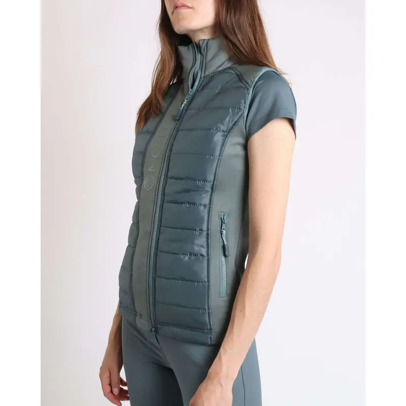 Montar Emma Quilted Bodywarmer – Jade Green 1