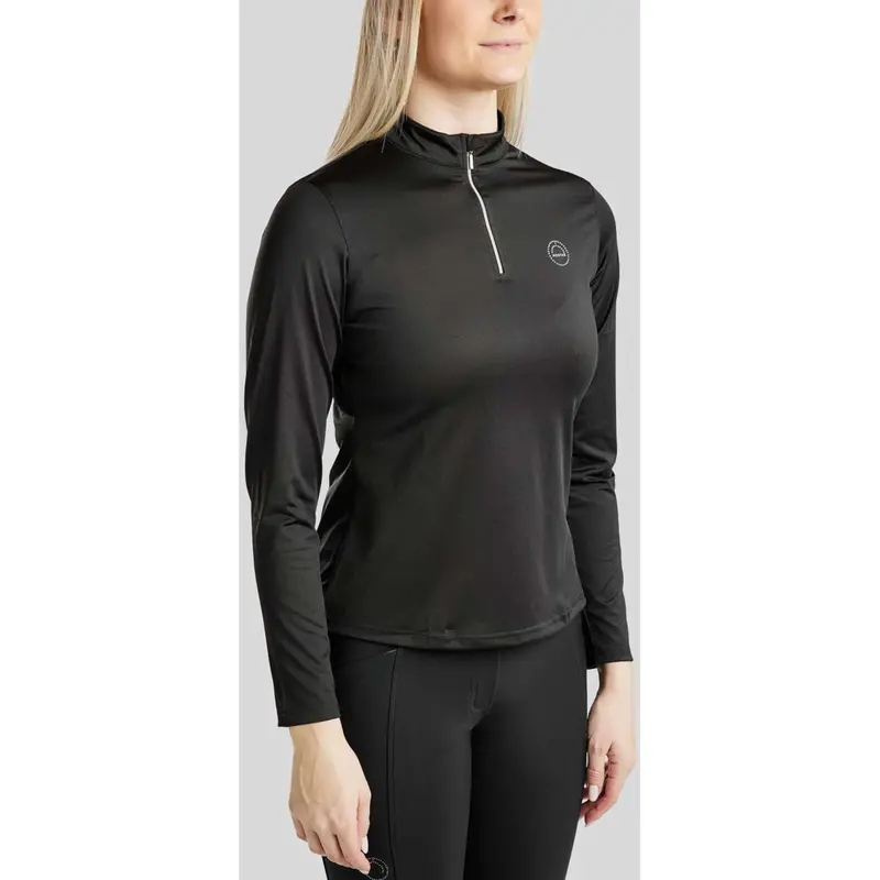 Montar Everly Long-Sleeve Riding Top – Black 1