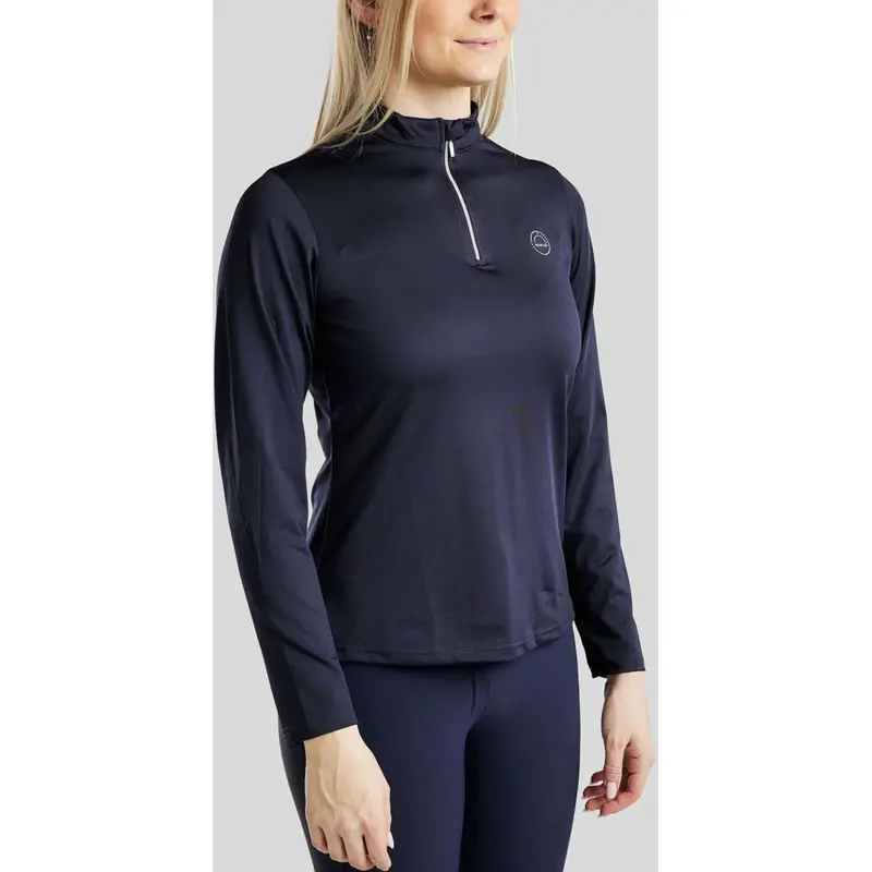 Montar Everly Long-Sleeve Riding Top – Navy Blue 1